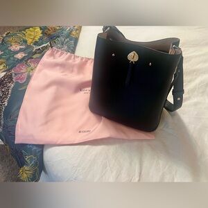 Like New Kate Spade Marti Small Bucket black Bag with dust bag